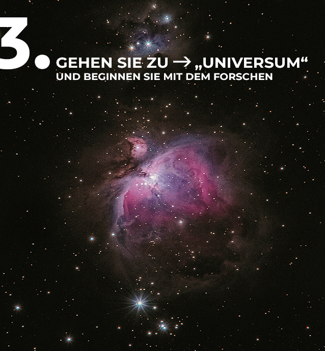 1. Plug de 3 Steps to the Universe