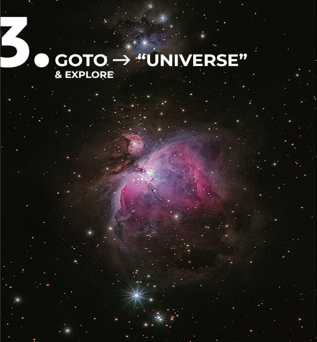 3 Steps to the Universe 3 Steps to the Universe