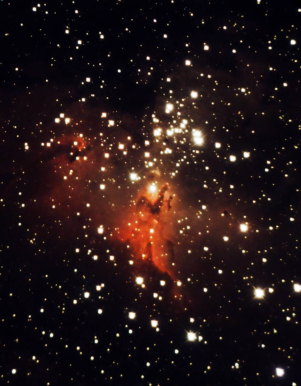 NGC 6611 – The Eagle Nebula