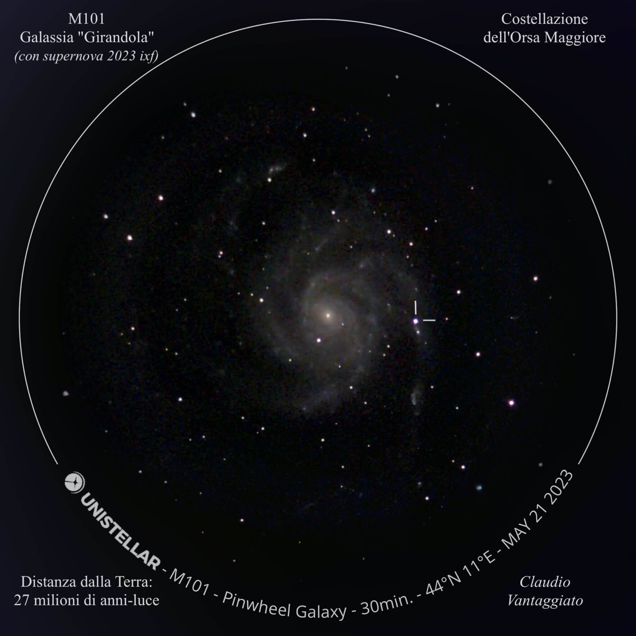 pinwheel galaxy amateur image