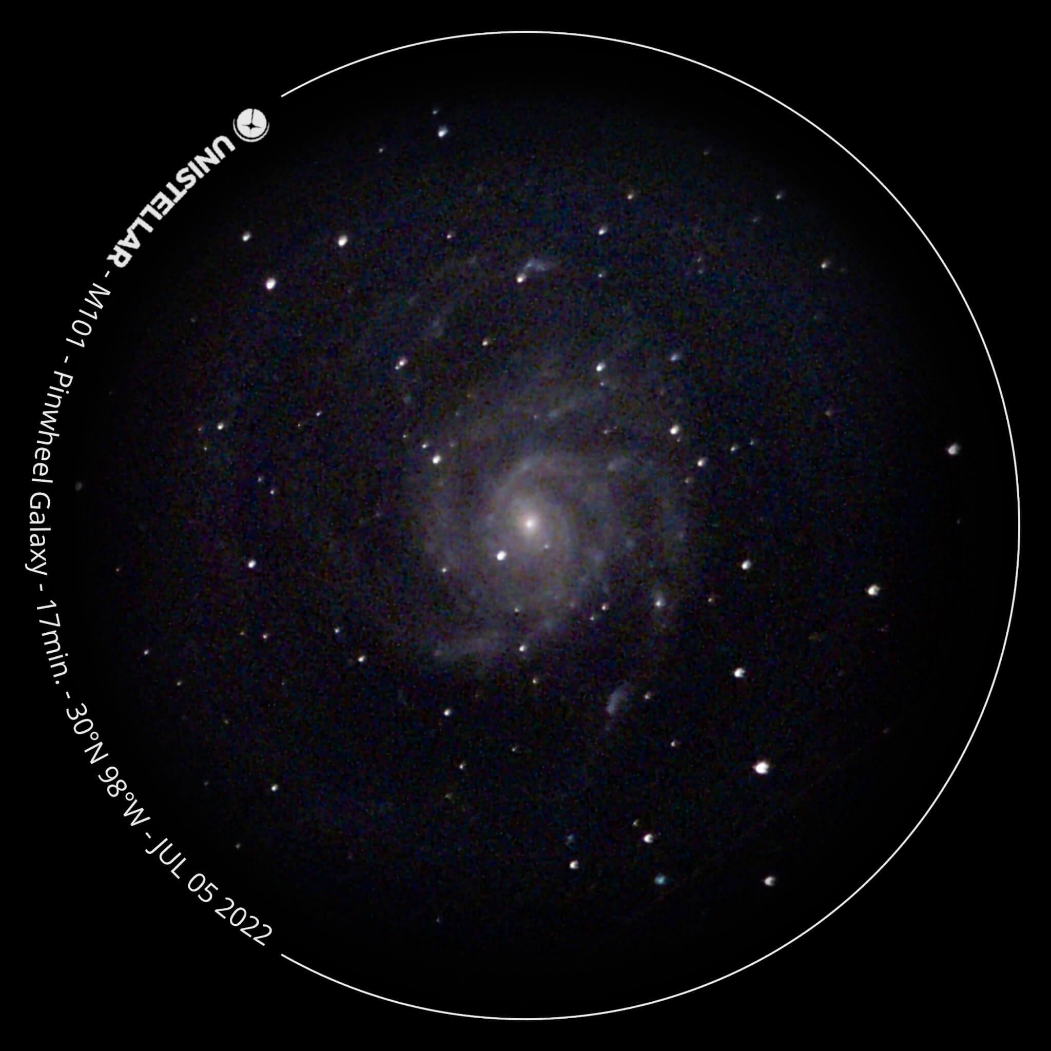 Supernova in the Pinwheel Galaxy photo photo